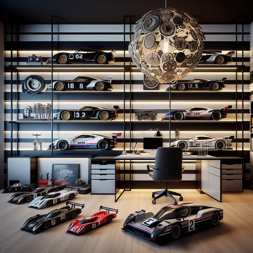 Pedal-to-the-Metal Decor: How to Accelerate Your Home Aesthetic with Racing-Inspired Elements