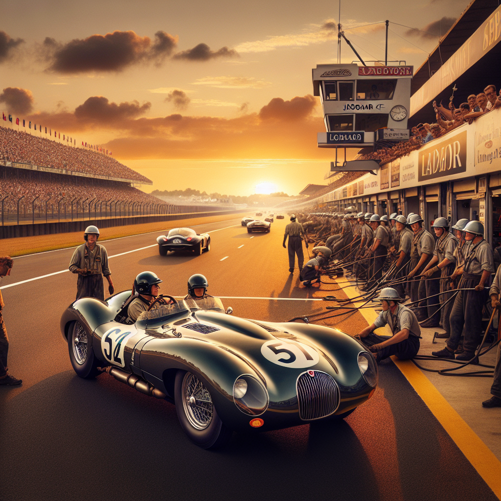 Chasing Chronos: The Astonishing Pace of the Jaguar C-Type in Le Mans Glory