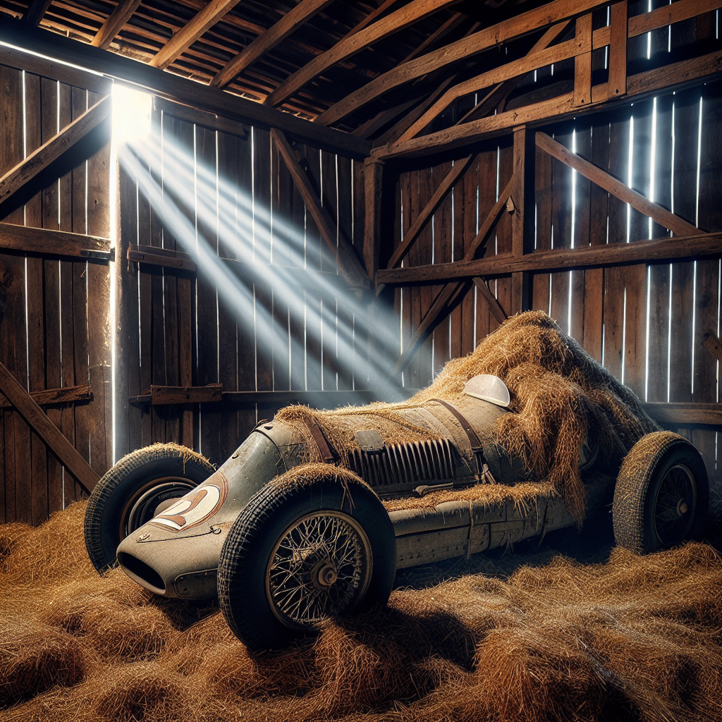 The Thrill of Discovery: Unveiling Historic Racing Machines in Barn Finds