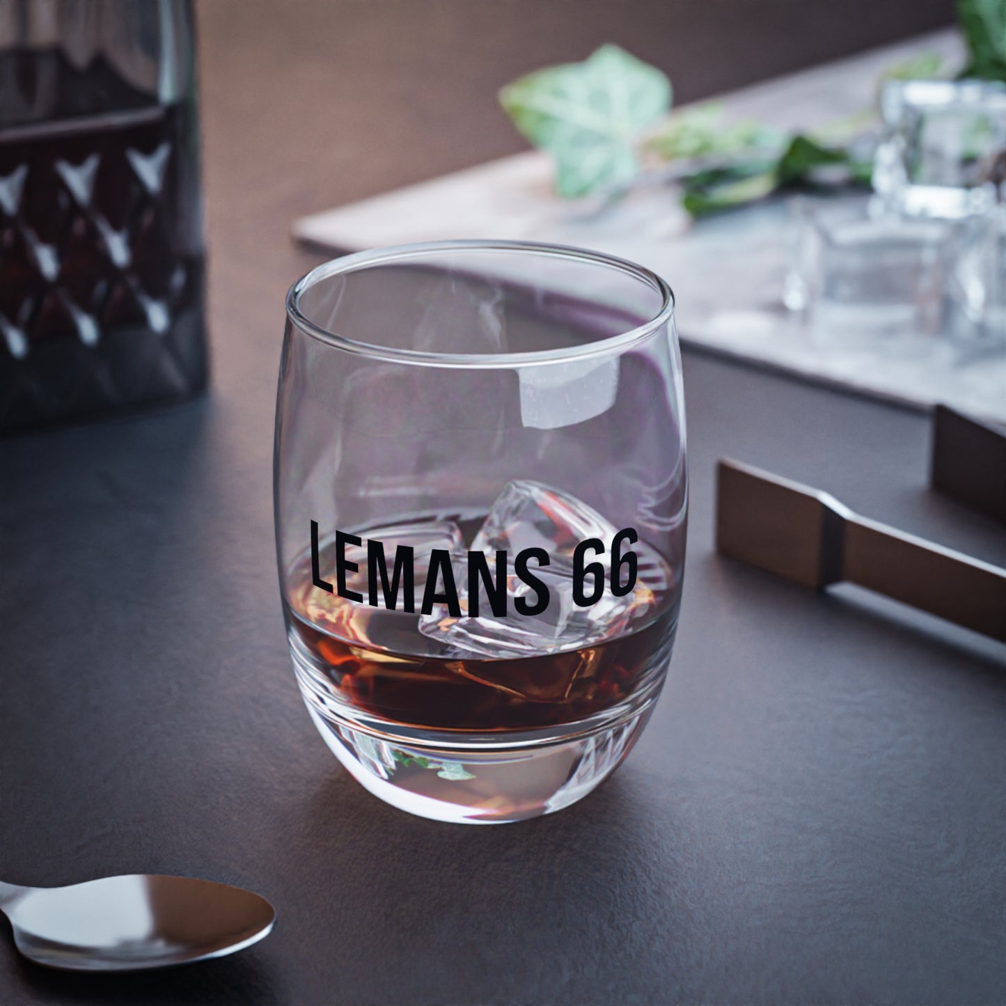 Whiskey Glass "Lemans66"