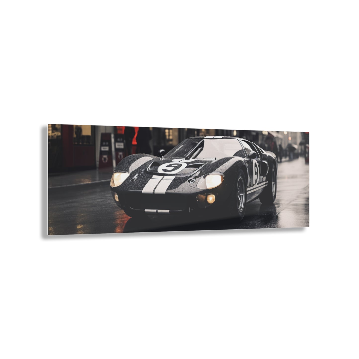 GT40 in Paris in Acrylic